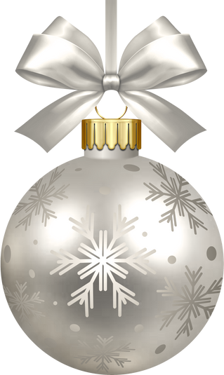 Winter Christmas Bauble Illustration 