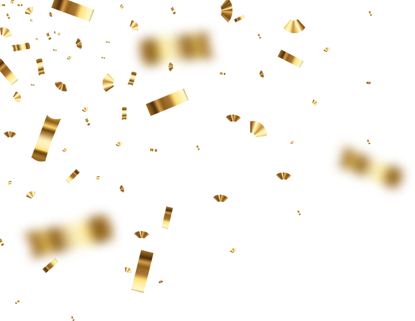 Gold Confetti