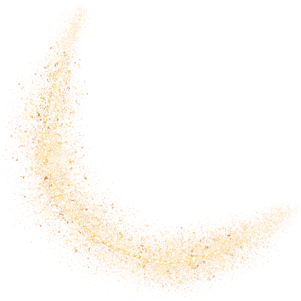 Moon Gold Glitter